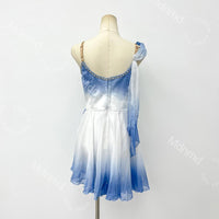 Custom Blue Ombre Cupid Ballet Dress | Girls Dance Costume | Romantic Ballet Tutu