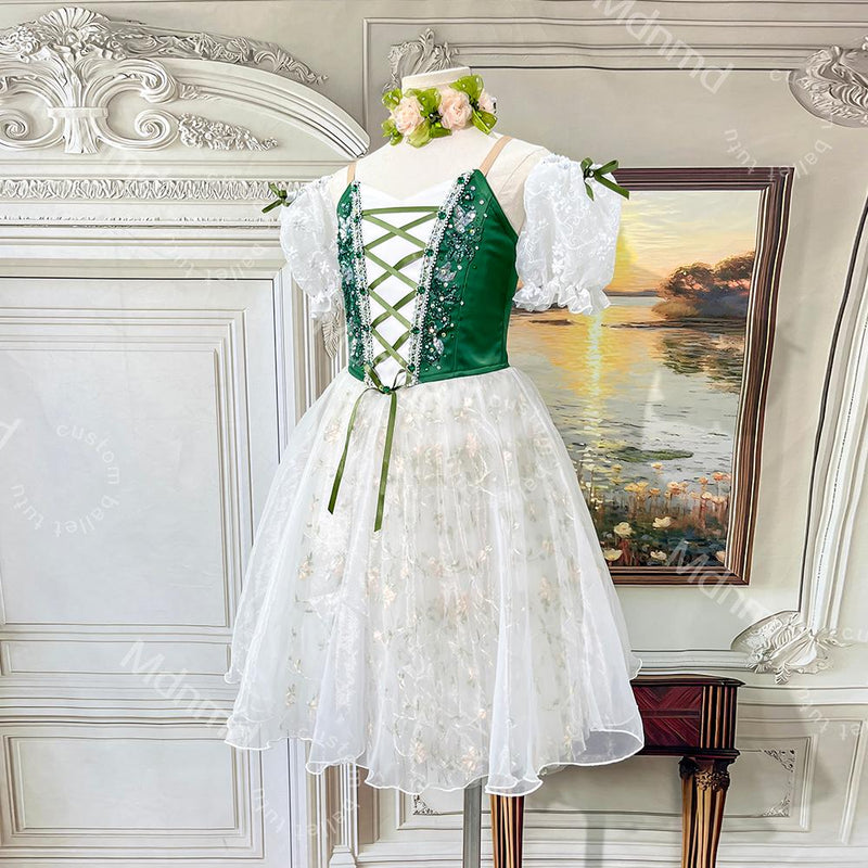 Custom Giselle Ballet Costume | Romantic Ballet Dress