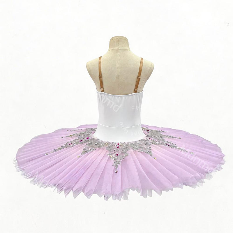 White Lilac Fairy Classical Ballet Pancake Tutu | Custom Ballet Costume