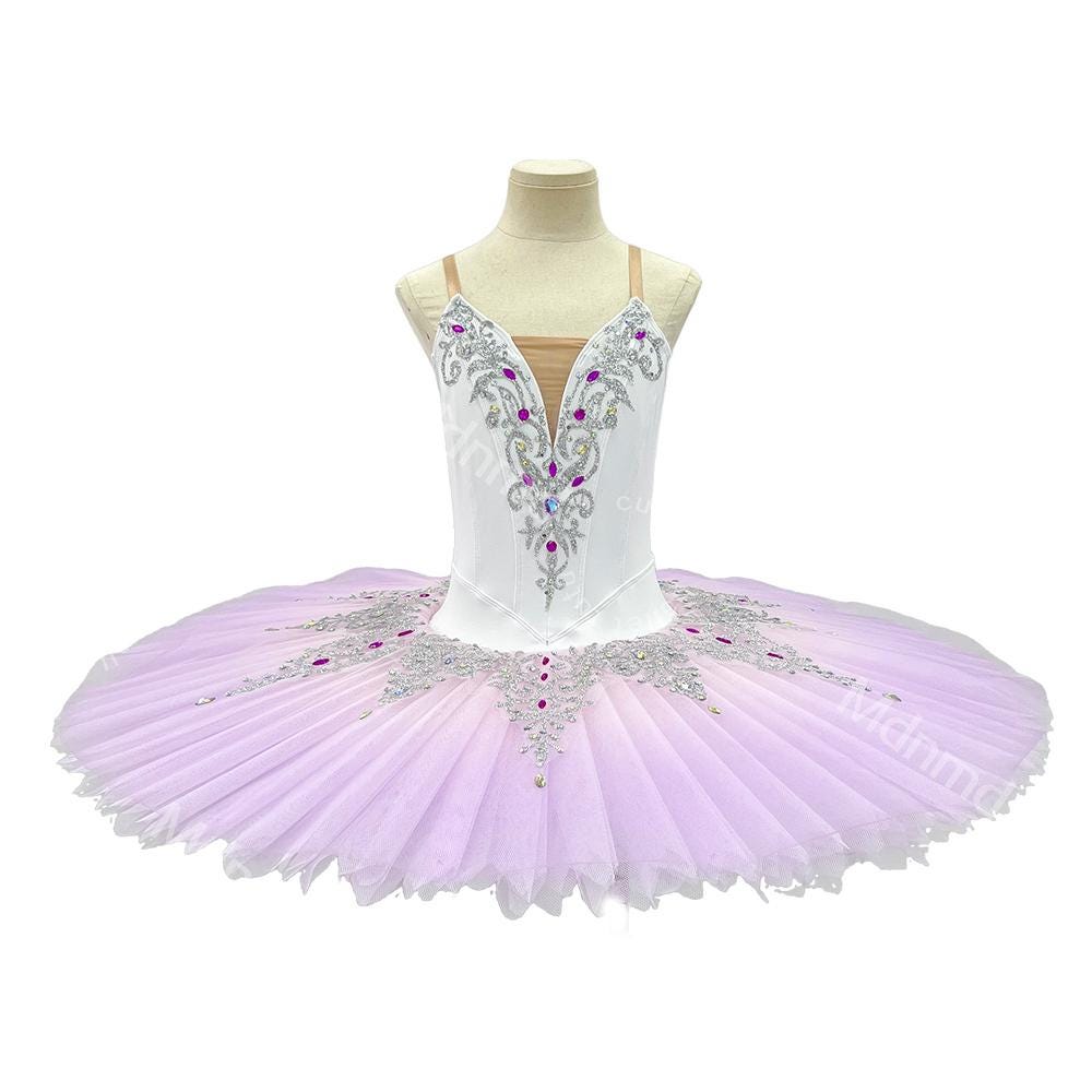 White Lilac Fairy Classical Ballet Pancake Tutu | Custom Ballet Costume