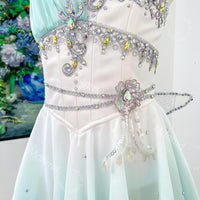 Cupid Ballet Costume | Amour Variation Lyrical Dance Dress | One Shoulder Ballet Outfit | Custom Made