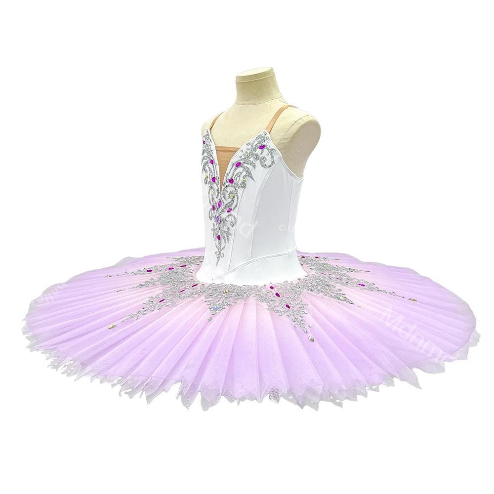 White Lilac Fairy Classical Ballet Pancake Tutu | Custom Ballet Costume