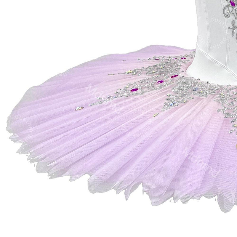 White Lilac Fairy Classical Ballet Pancake Tutu | Custom Ballet Costume