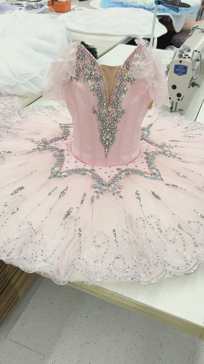 Custom Paquita Sleeping Beauty Variation Ballet Tutu - Handmade Performance Costume for Kids & Adults Professional Ballet Dance Dress-MDT0990
